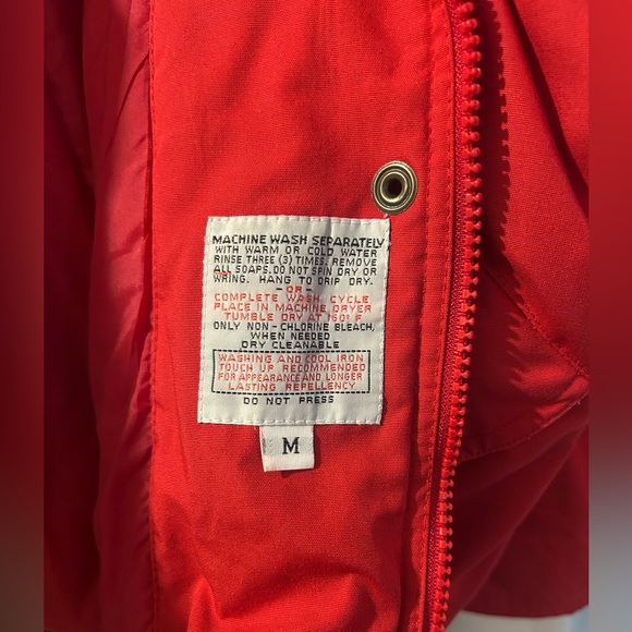 London Fog Red Field Jacket - Picture 5 of 14
